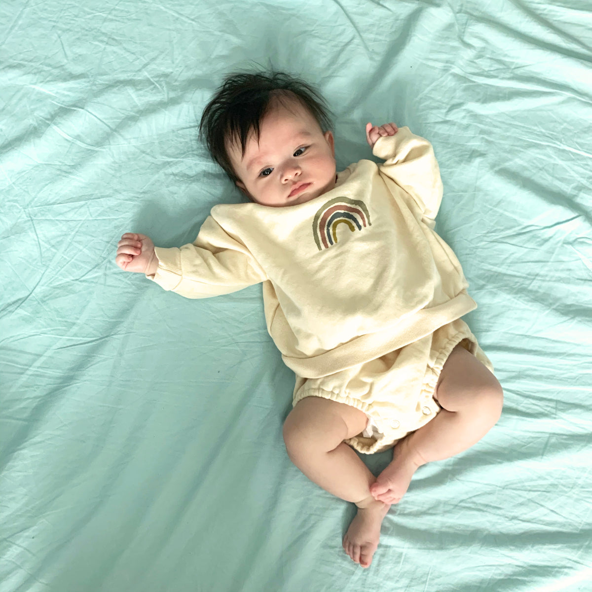 Rainbow Top & Bloomer set
