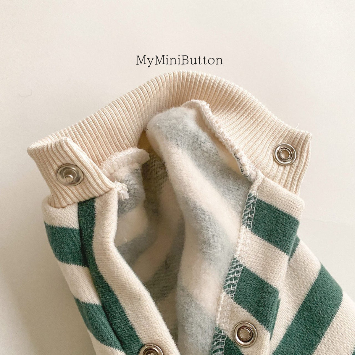 Striped collar jumpsuit