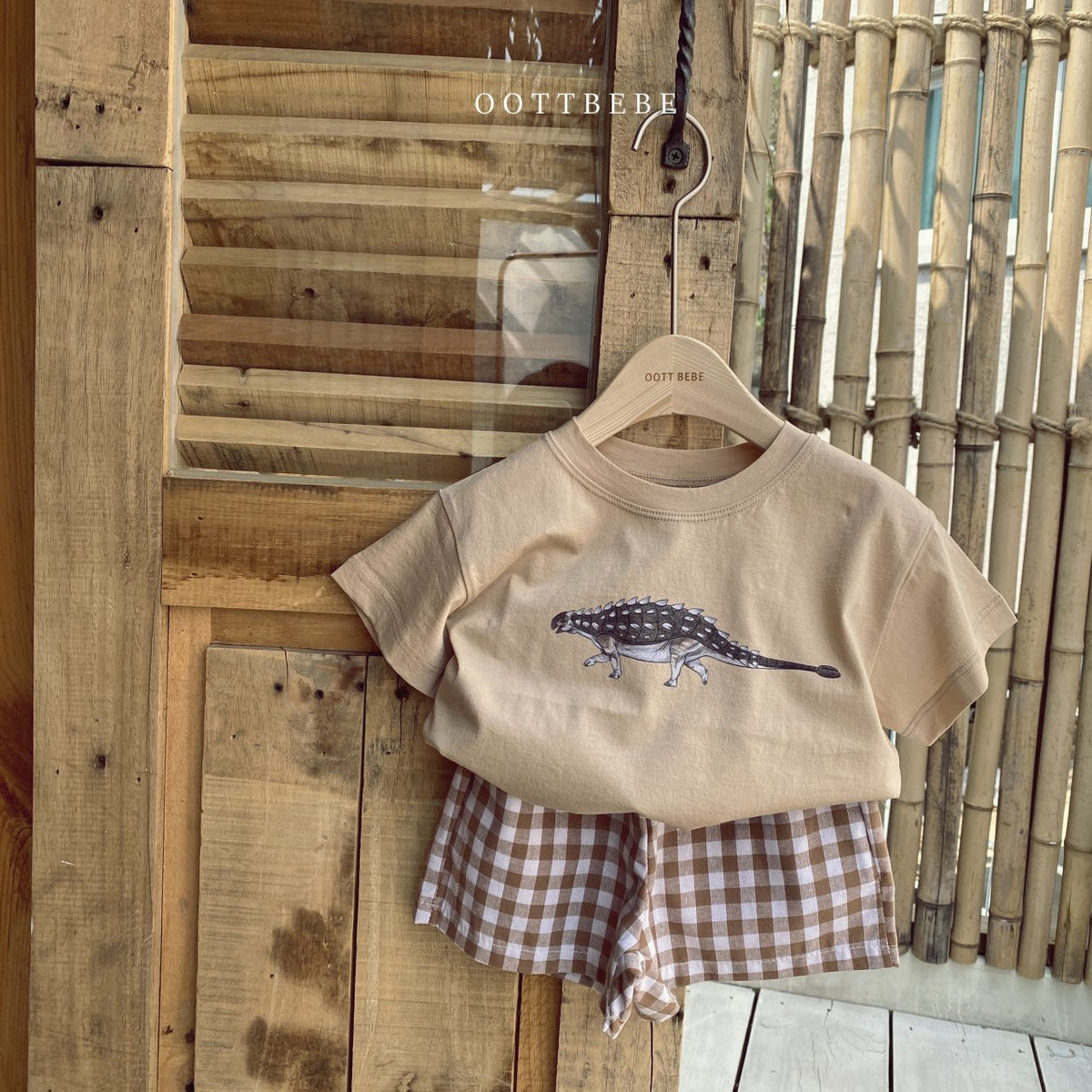Chequered shorts